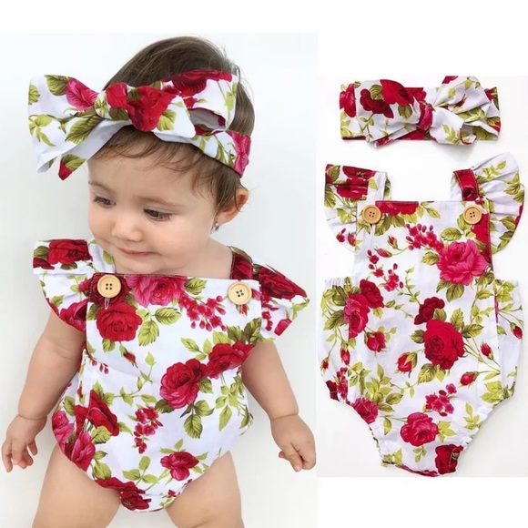 SOLD Baby girl romper - Picture 1 of 1